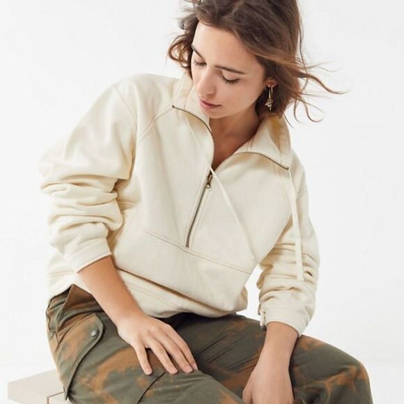 Out From Under Half-Zip Popover Sweatshirt - Picture 2 of 8